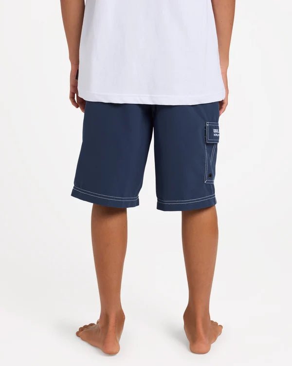 BOYS THROW ON -BillabongUBBBS00171-DUSTY INDIGO-M/12