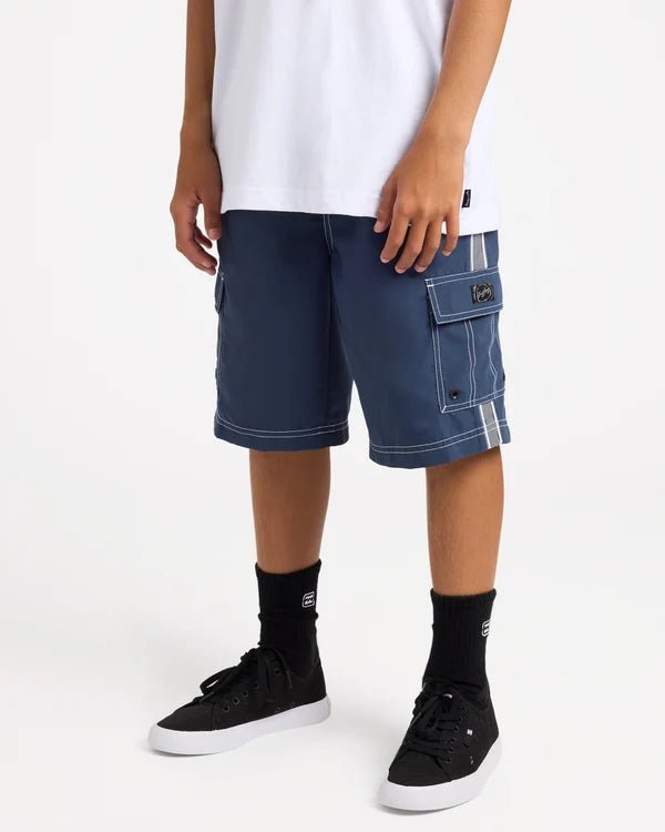 BOYS THROW ON 3.0 -BillabongUBBBS00172-DUSTY INDIGO-XS/8