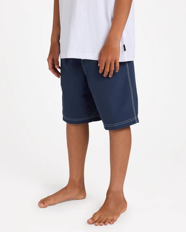 BOYS THROW ON -BillabongUBBBS00171-DUSTY INDIGO-M/12
