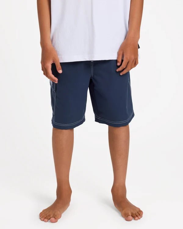 BOYS THROW ON -BillabongUBBBS00171-DUSTY INDIGO-M/12