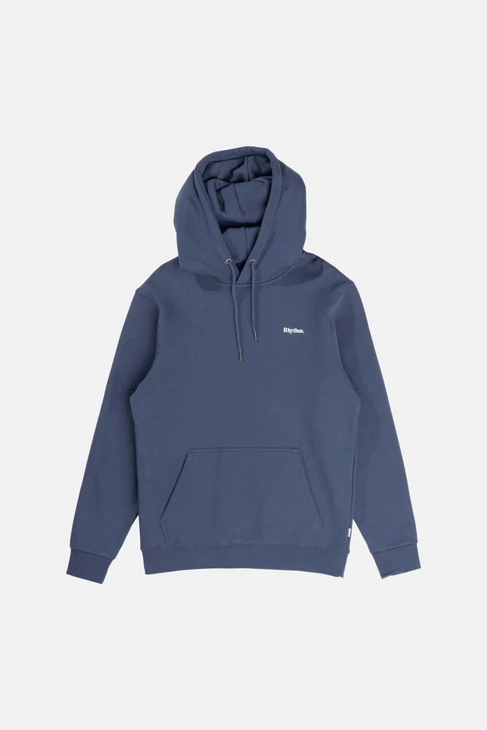 Brand Fleece Hood - RhythmPP1024M - FL04 - NAV - Navy - S