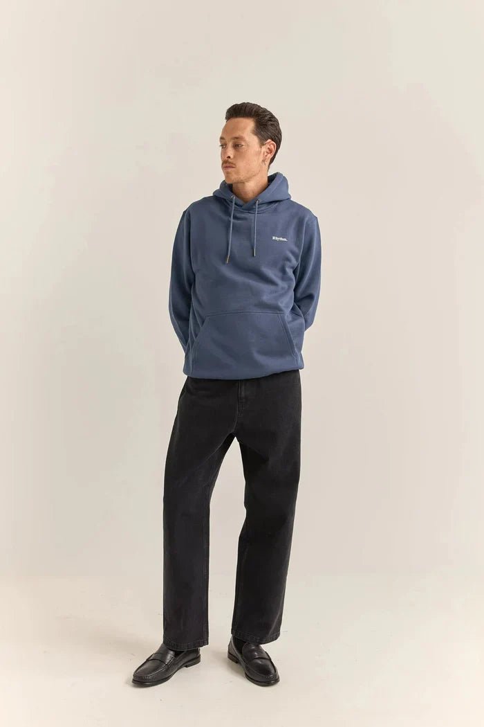 Brand Fleece Hood - RhythmPP1024M - FL04 - NAV - Navy - S