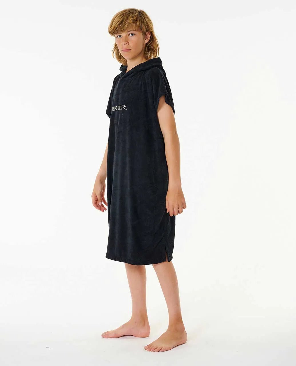 BRAND HOODED TOWEL - BOY - Rip Curl007BTO - BLACK/GREY - L
