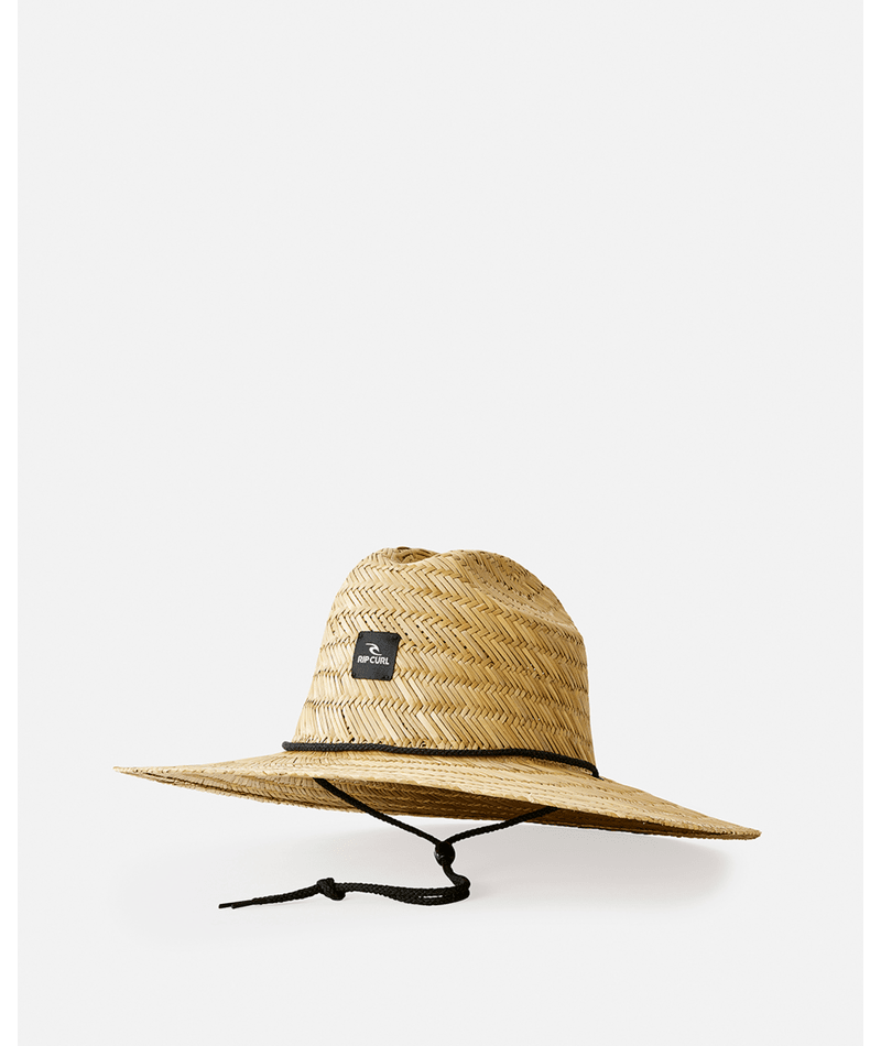 BRAND STRAW HAT -Rip Curl1D0MHE-NATURAL-S-M