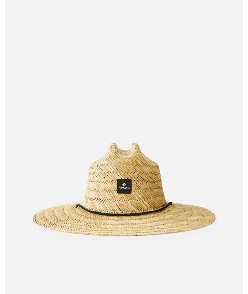 BRAND STRAW HAT -Rip Curl1D0MHE-NATURAL-S-M