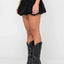 Brat Bubble Hem Mid Rust - RustySKL0646 - BLK - Black - 10