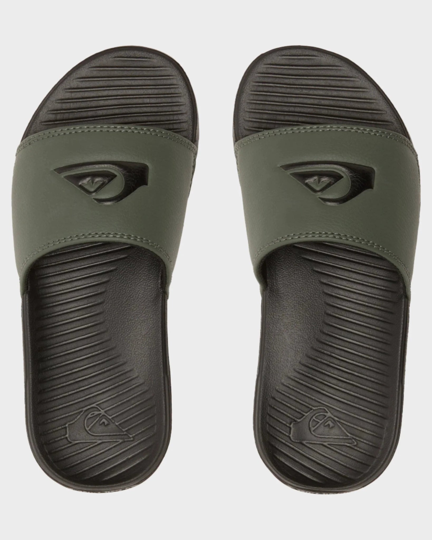 Bright Coast Slide Youth - QuiksilverAQBL100599-BLACK/GREEN/BLACK-2(33)