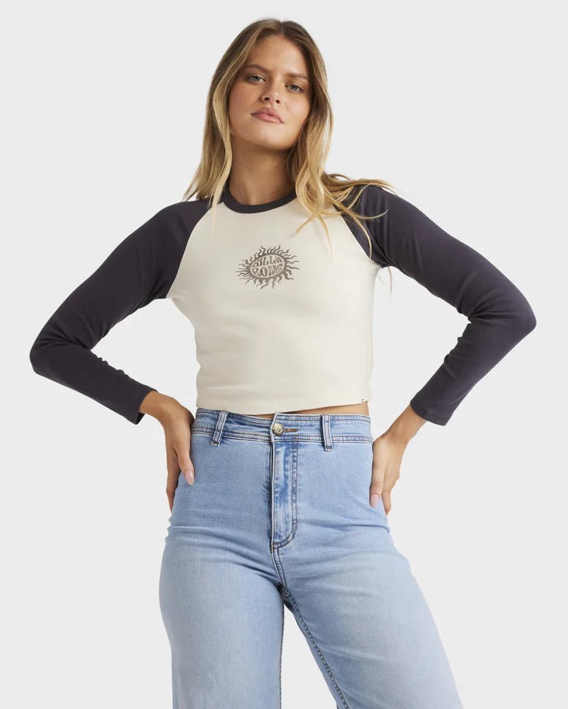 Bring The Sun Raglan - BillabongUBJKT00288 - WCP - White Cap - XS