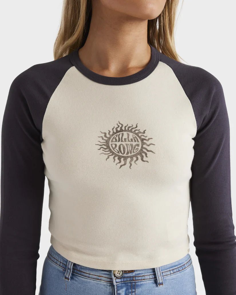 Bring The Sun Raglan - BillabongUBJKT00288 - WCP - White Cap - XS