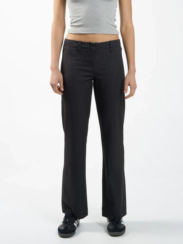 Brit Pinstripe Pant - ThrillsWTA24 - 461G - Charcoal - 10