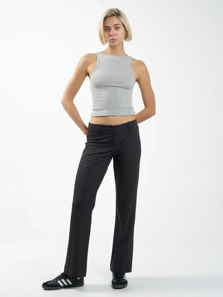 Brit Pinstripe Pant - ThrillsWTA24 - 461G - Charcoal - 10