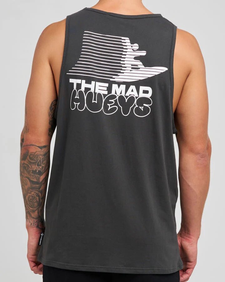 BUBBLE SURF | TANK -The Mad HueysH126M02010-VINTAGE BLACK-S