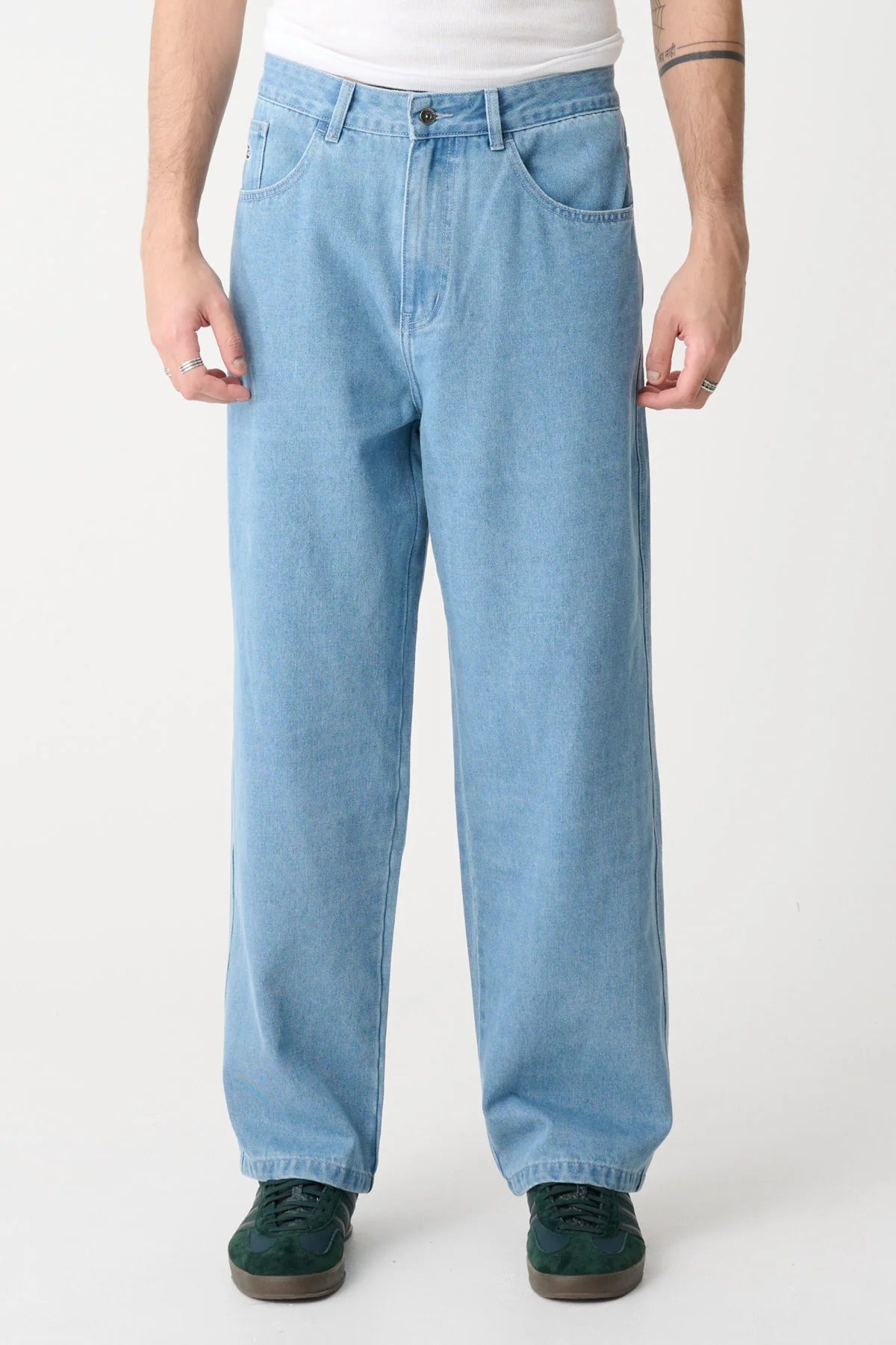 Bull Denim 91 Pant - XlargeXL021606MB-Mid Blue-34