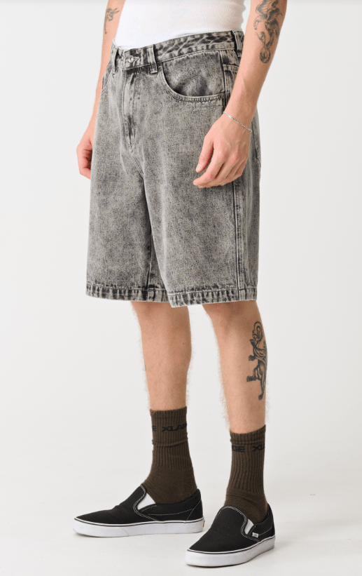 Bull Denim 91 Short - XlargeXL021607 - AB - Acid Black - 26