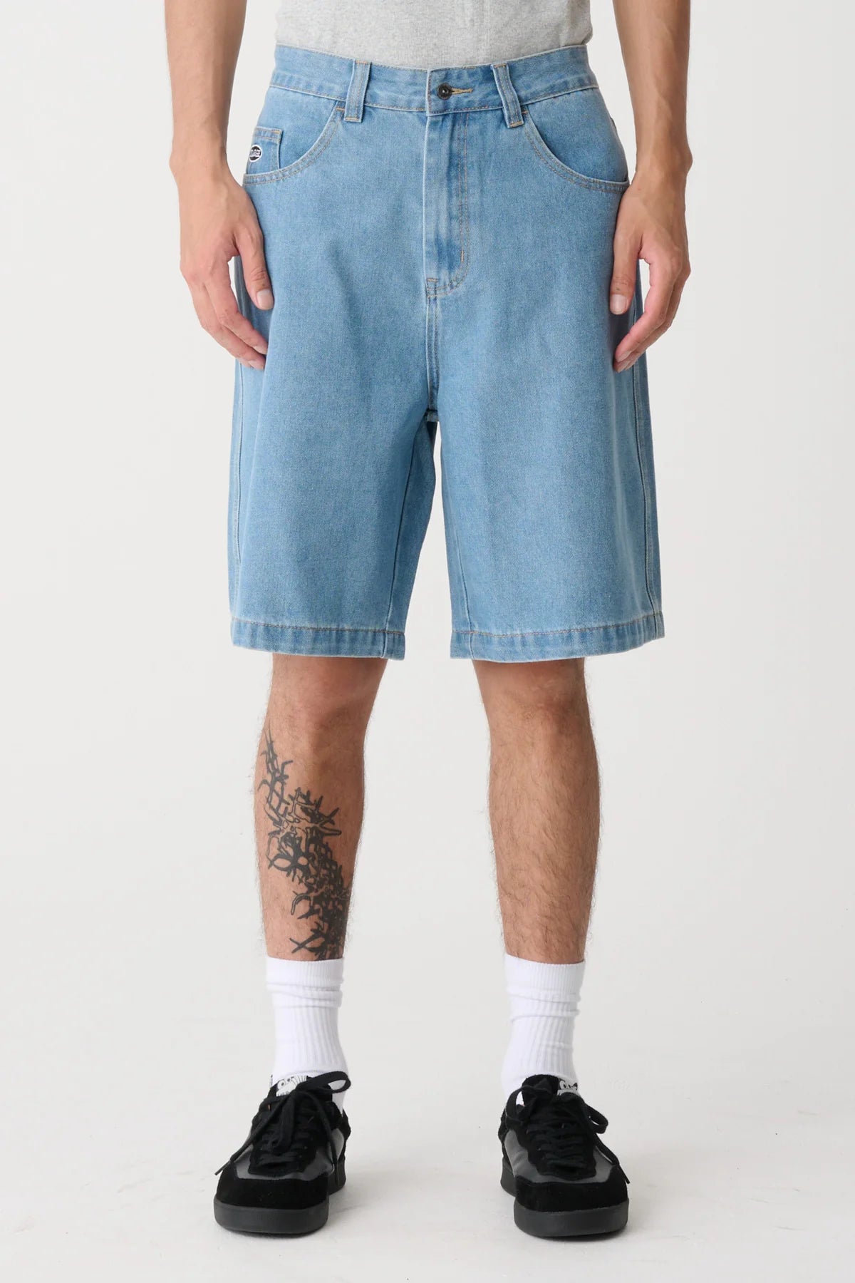 Bull Denim Short - XlargeXL021607-Mid Blue-26