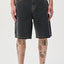 Bull Denim Short - XlargeXL021607 - Washed Black - 26