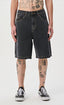 Bull Denim Short - XlargeXL021607 - Washed Black - 26
