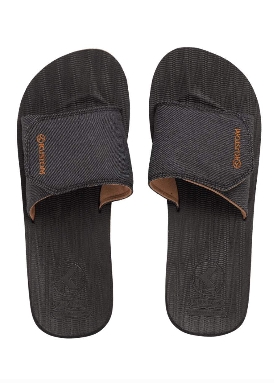 Burleigh Slide - KustomK913209 - SAN - Slate/Tan - 10