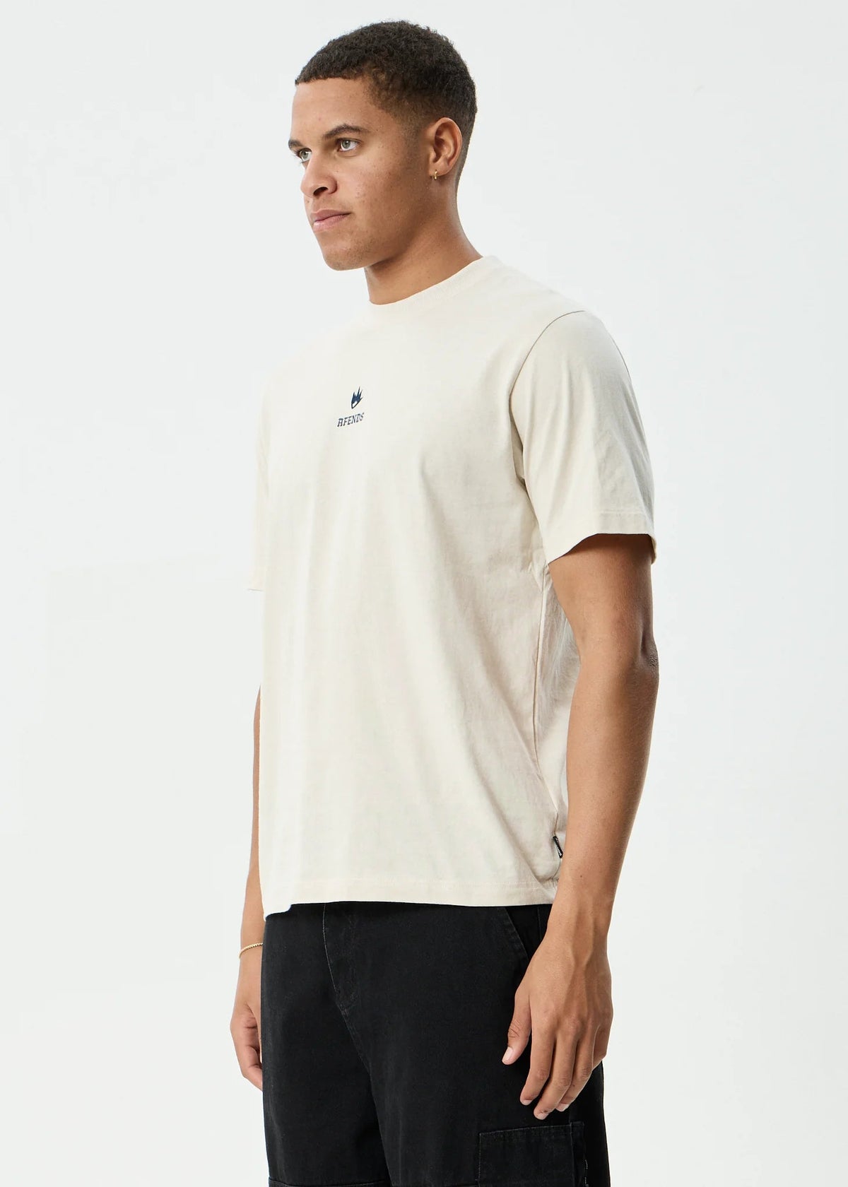 Burnin - Retro Tee -AfendsM251020-MOONBEAM-XS