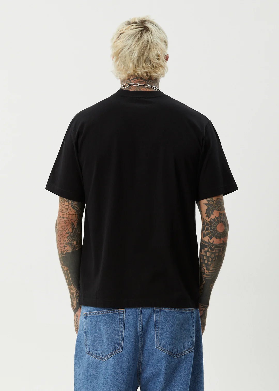 Burnin - Retro Tee - AfendsM251020-BLACK-S