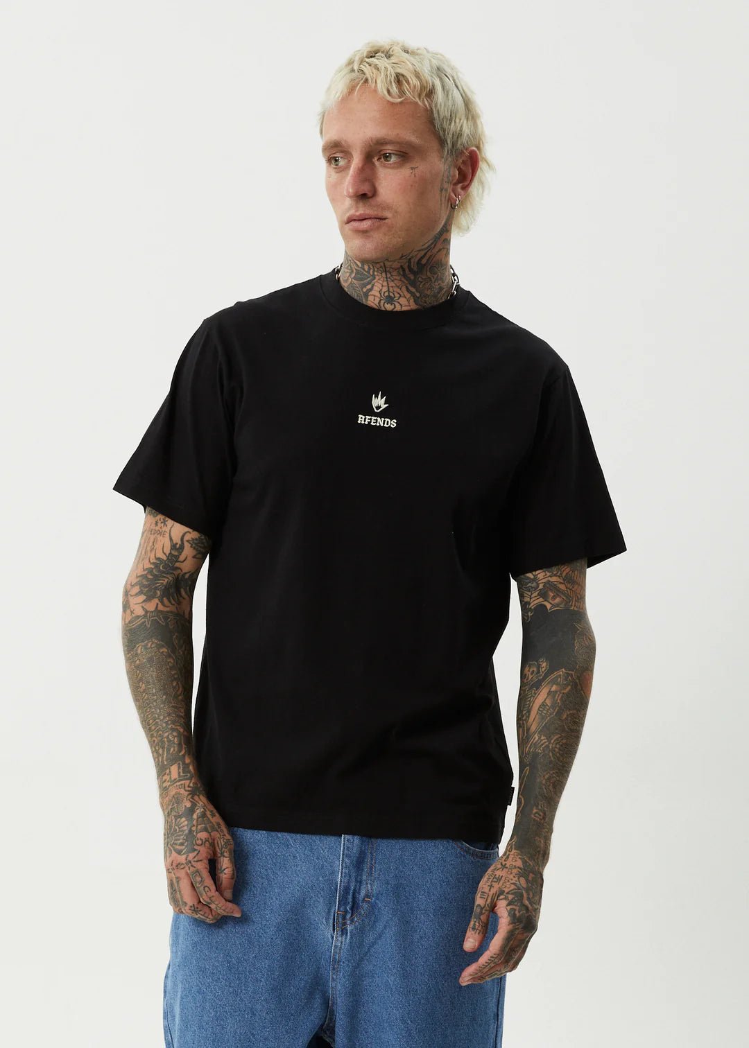 Burnin - Retro Tee - AfendsM251020-BLACK-S