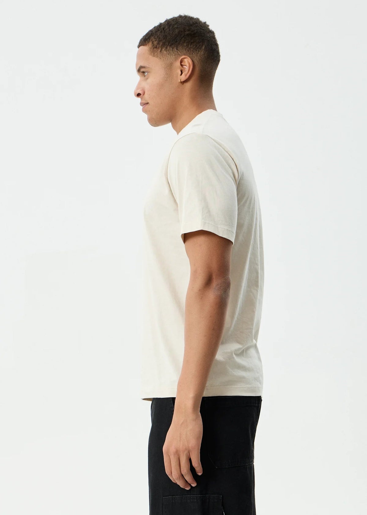Burnin - Retro Tee -AfendsM251020-MOONBEAM-XS