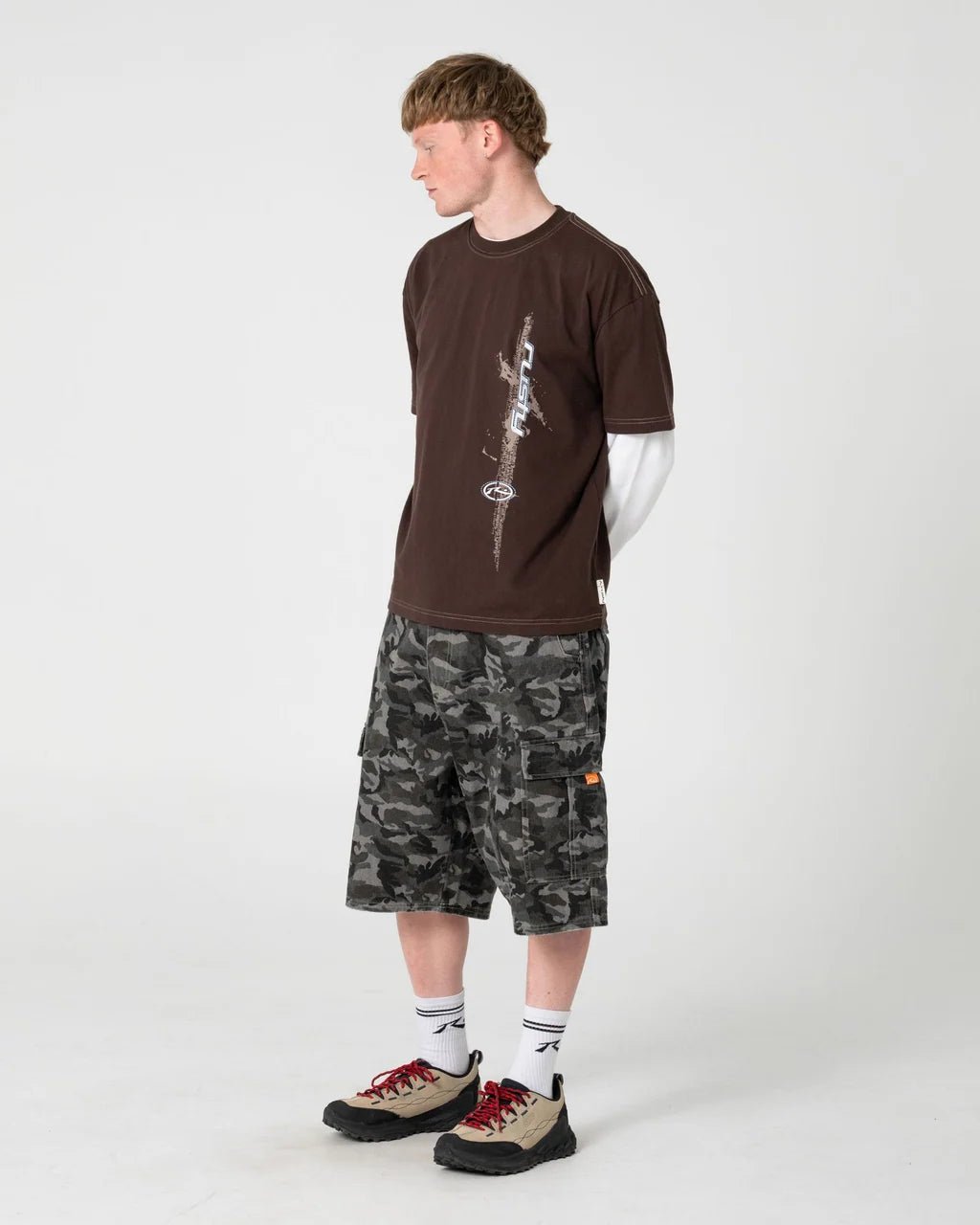 BUSHRANGER CARGO SHORT -RustyWKM1274-CAMO-26