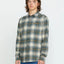 Caden Plaid LS - VolcomA0512501 - DST - Dark Slate - L