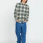 Caden Plaid LS - VolcomA0512501 - DST - Dark Slate - L