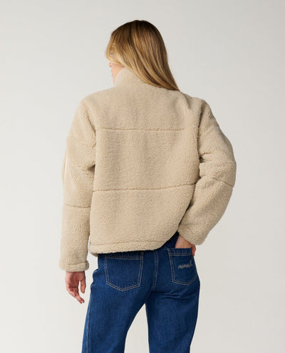 CALA NIGHTS SHERPA JACKET - Rip Curl02VWJA-NATURAL-2XS