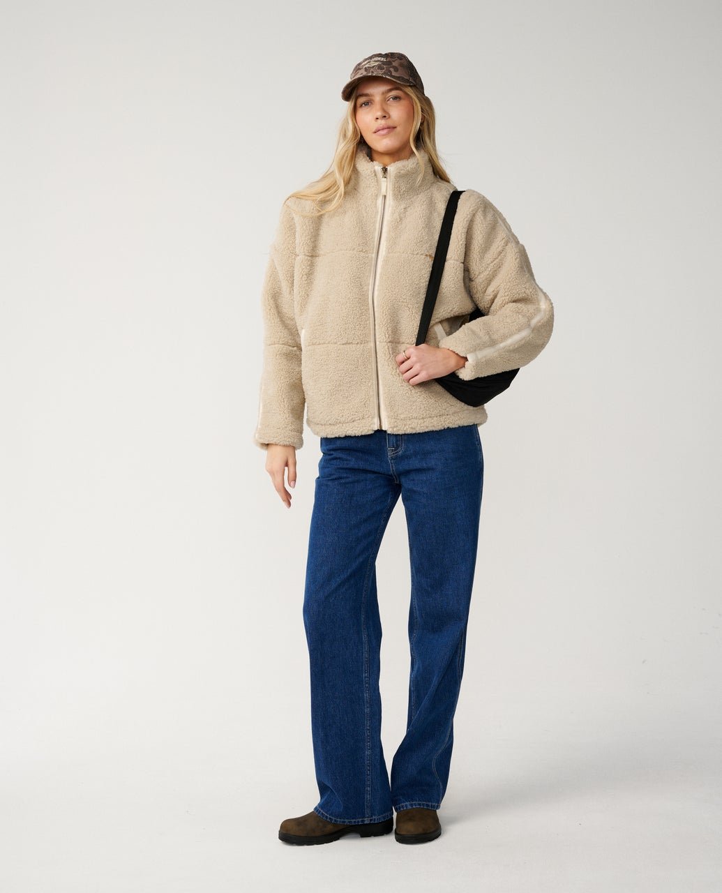 CALA NIGHTS SHERPA JACKET - Rip Curl02VWJA-NATURAL-2XS