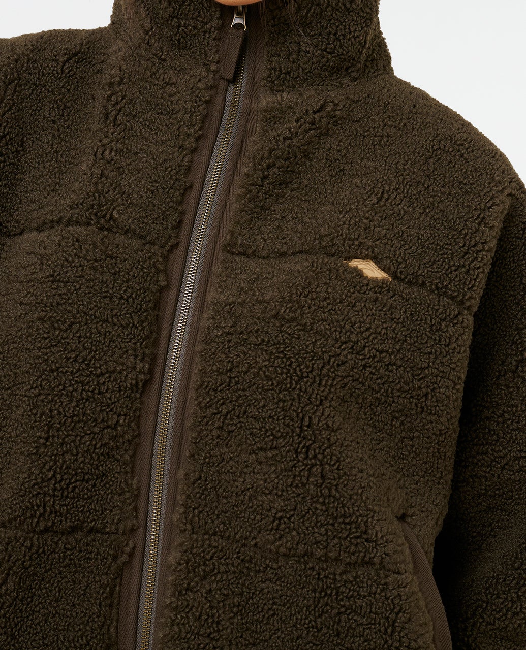 CALA NIGHTS SHERPA JACKET - Rip Curl02VWJA-BLACK OLIVE-2XS