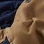 CANVAS HOODED BOMBER JKT - Brixton3464-KHAKI/MOOD INDIGO-M