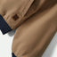 CANVAS HOODED BOMBER JKT - Brixton3464-KHAKI/MOOD INDIGO-M