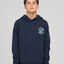 CAPTAIN TWO FACED | YOUTH HOODED PULLOVER - The Mad HueysH226B08002-NAVY-6