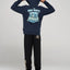 CAPTAIN TWO FACED | YOUTH HOODED PULLOVER - The Mad HueysH226B08002-NAVY-6