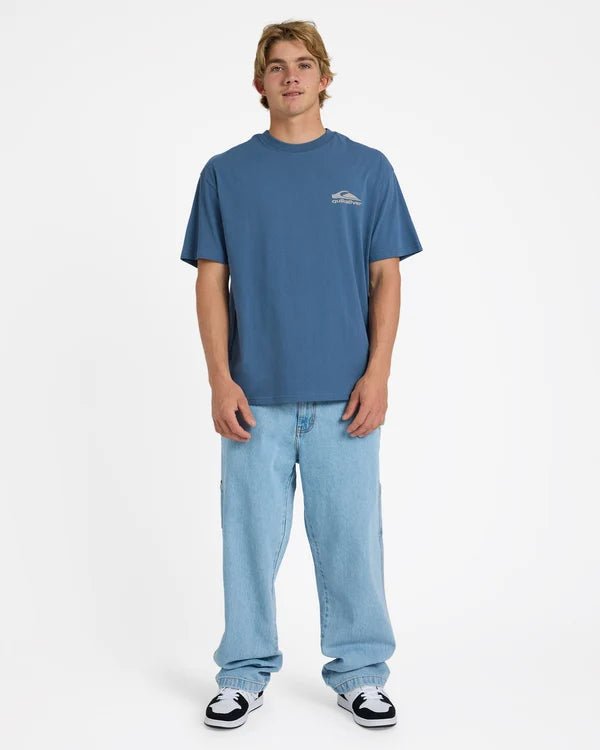 CARBON SS TEE -QuiksilverUQYZT05835-CHINA BLUE-S