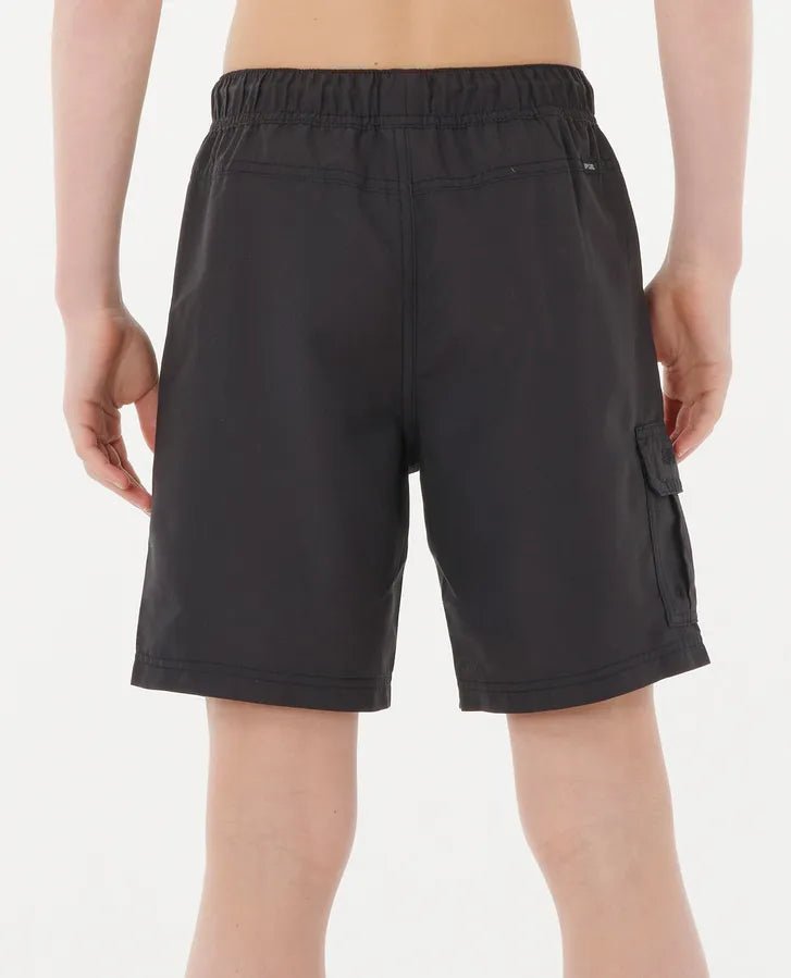 CARGO VOLLEY BOARDSHORT - BOY - Rip Curl04SBBO - BLACK - 8