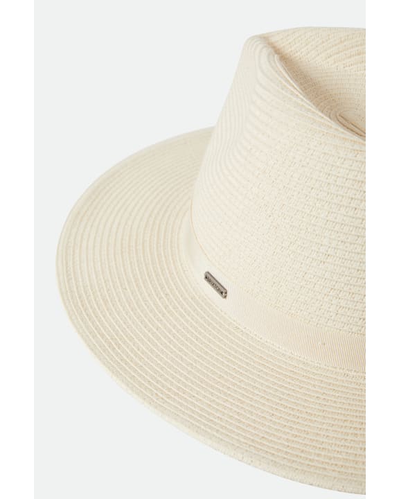 CAROLINA STRAW PACKABLE TRAVEL - Brixton11850 - BONE/BONE - M