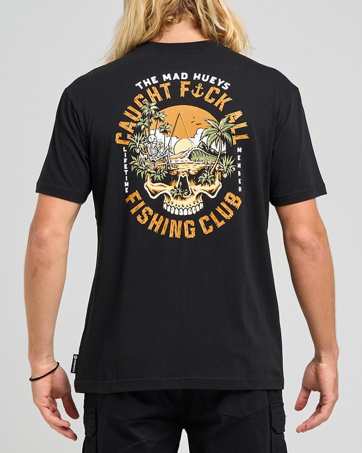 CAUGHT FK ALL ISLAND | SS TEE - Mad HueysH425M01003 - BLACK - XL