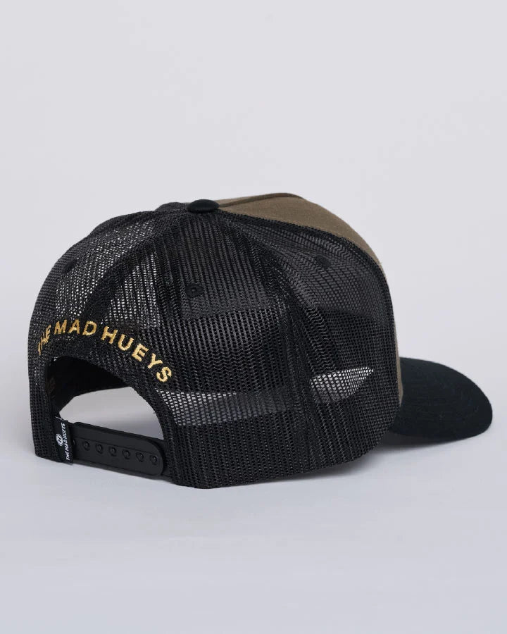 CAUGHT FK SKULL | TWILL TRUCKER -The Mad HueysH126M06004-BLACK-OSFM