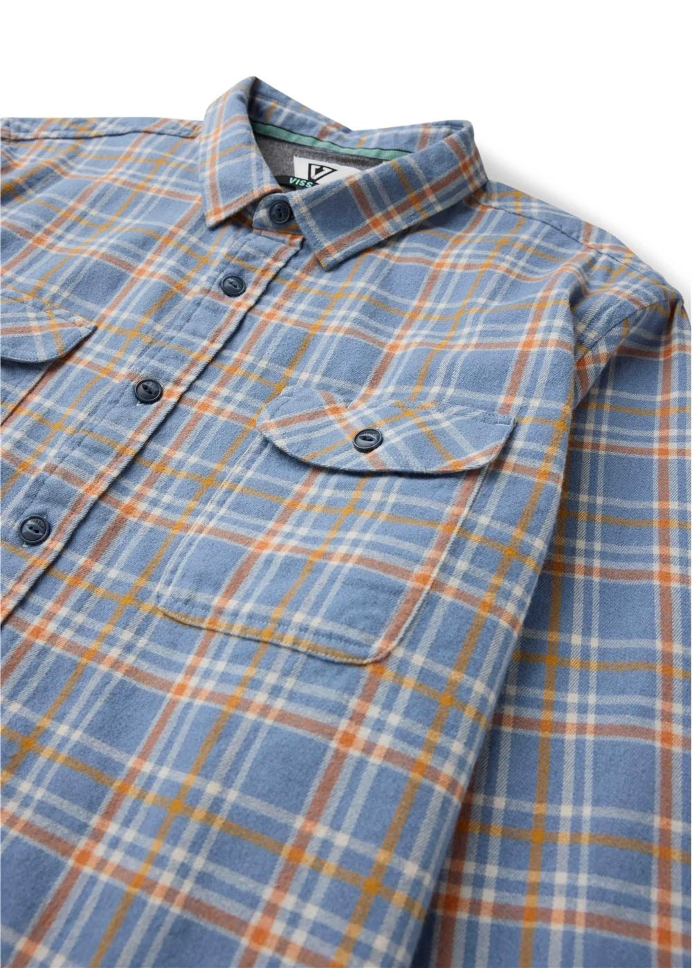 Central Coast Eco LS Flannel - VisslaM513BCEC-BLUE HAZE-S