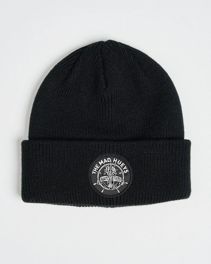 CHAIN FKRS | RELAXED BEANIE - The Mad HueysH226M06016-BLACK-OSFM