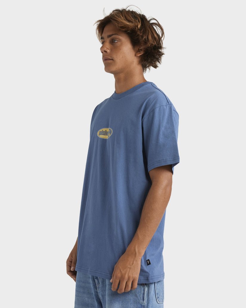 CHANNEL FIX SS - Quiksilver25A353573 - China Blue - XXL