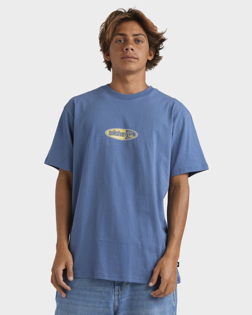 CHANNEL FIX SS - Quiksilver25A353573 - China Blue - XXL