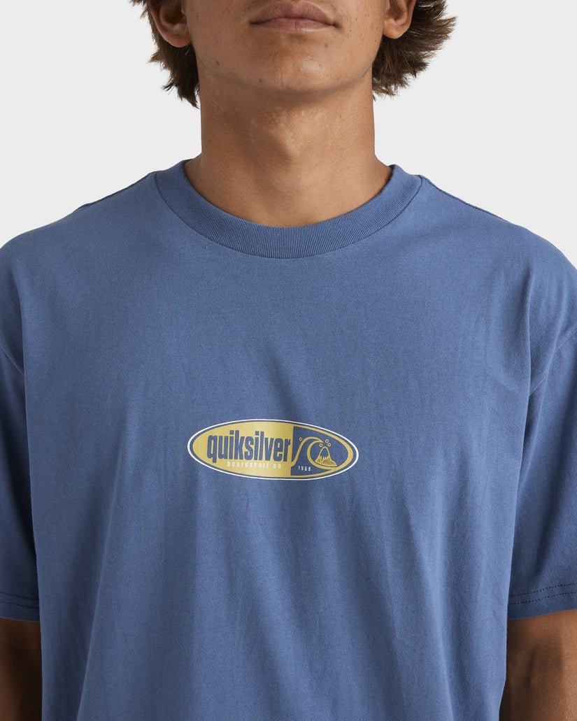 CHANNEL FIX SS - Quiksilver25A353573 - China Blue - XXL
