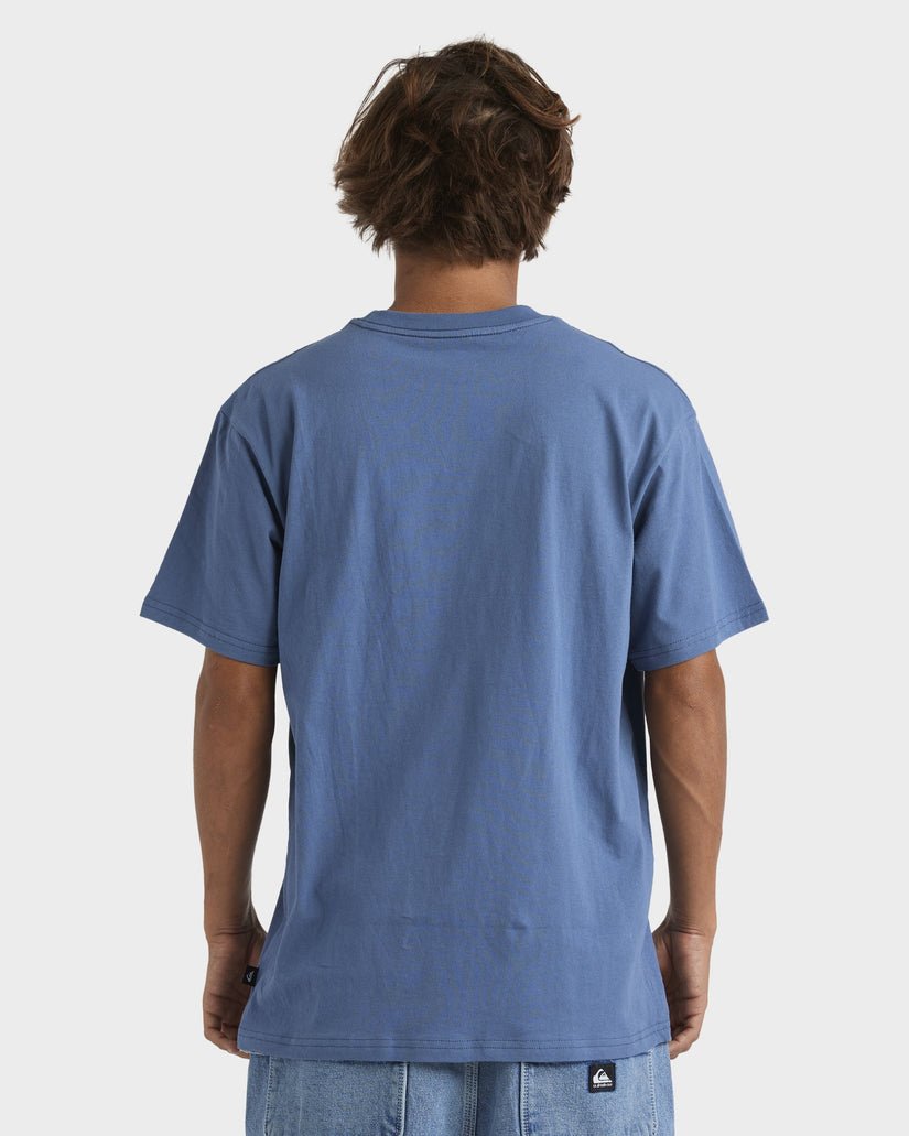 CHANNEL FIX SS - Quiksilver25A353573 - China Blue - XXL