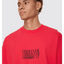 Chaotic Interventions Oversize Box Crop Tee -ThrillsTH26-129H-Winning Red-S