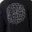 Check Waste Dot Mono Reflect Sweater - Santa CruzSB125 - CR02 - Black - 10
