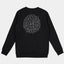 Check Waste Dot Mono Reflect Sweater - Santa CruzSB125 - CR02 - Black - 10